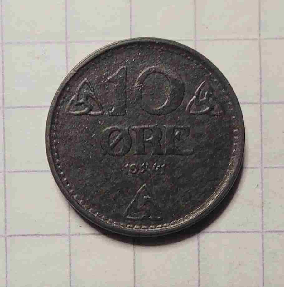10 øre 1941 sink. Kv. 0