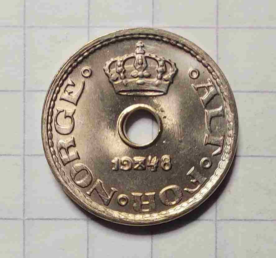 10 øre 1948. Kv. 0