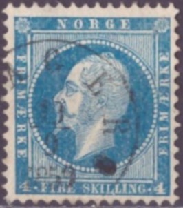 NK 4. PENT RUNDSTEMPLA.    (130,-)