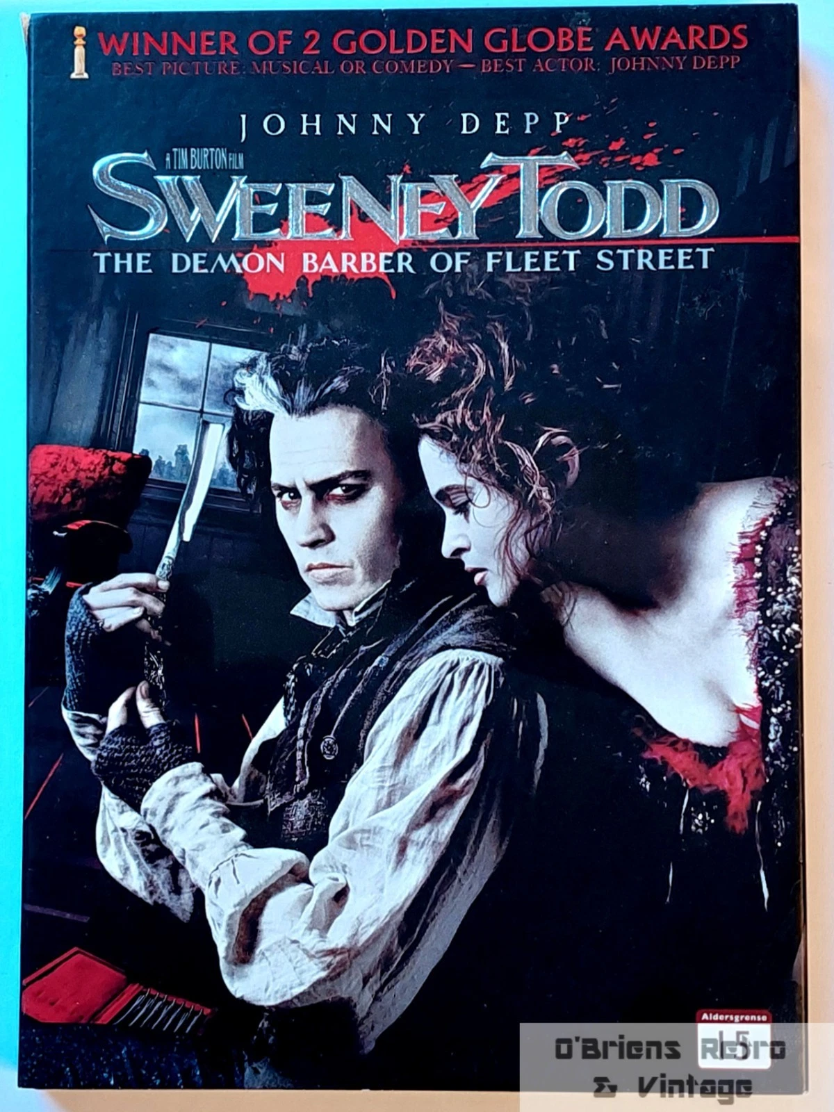 Sweeney Todd - 2007 - Tim Burton - DVD