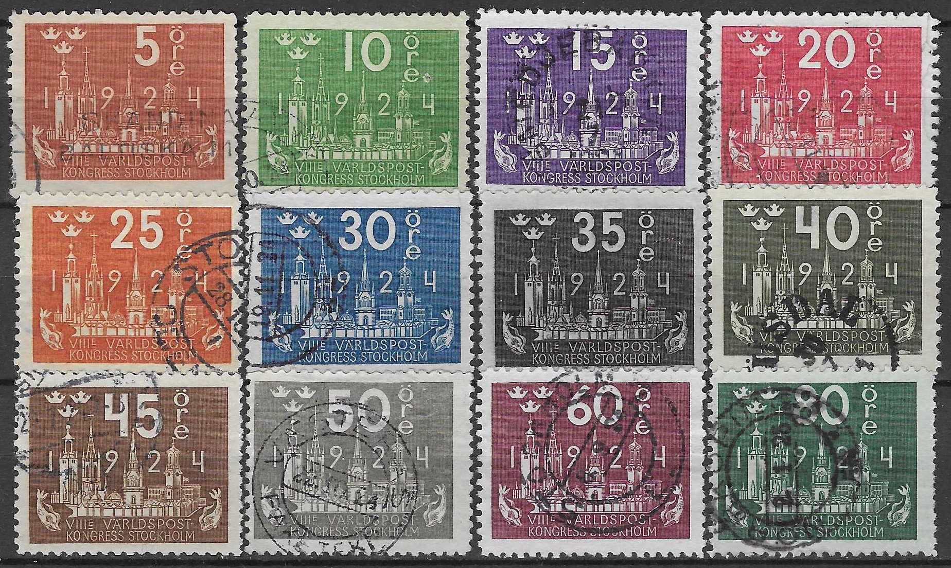 Sverige AFA 159-70 - verdi 3.350 NOK