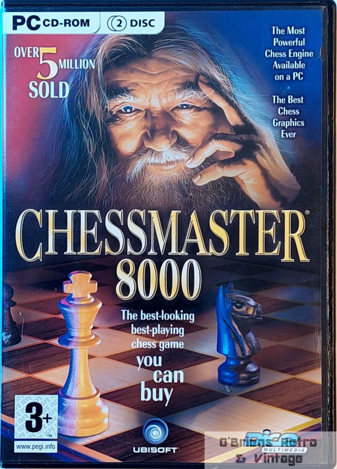 Chessmaster 8000 - Ubisoft - 2 Disc Edition - PC CD-ROM