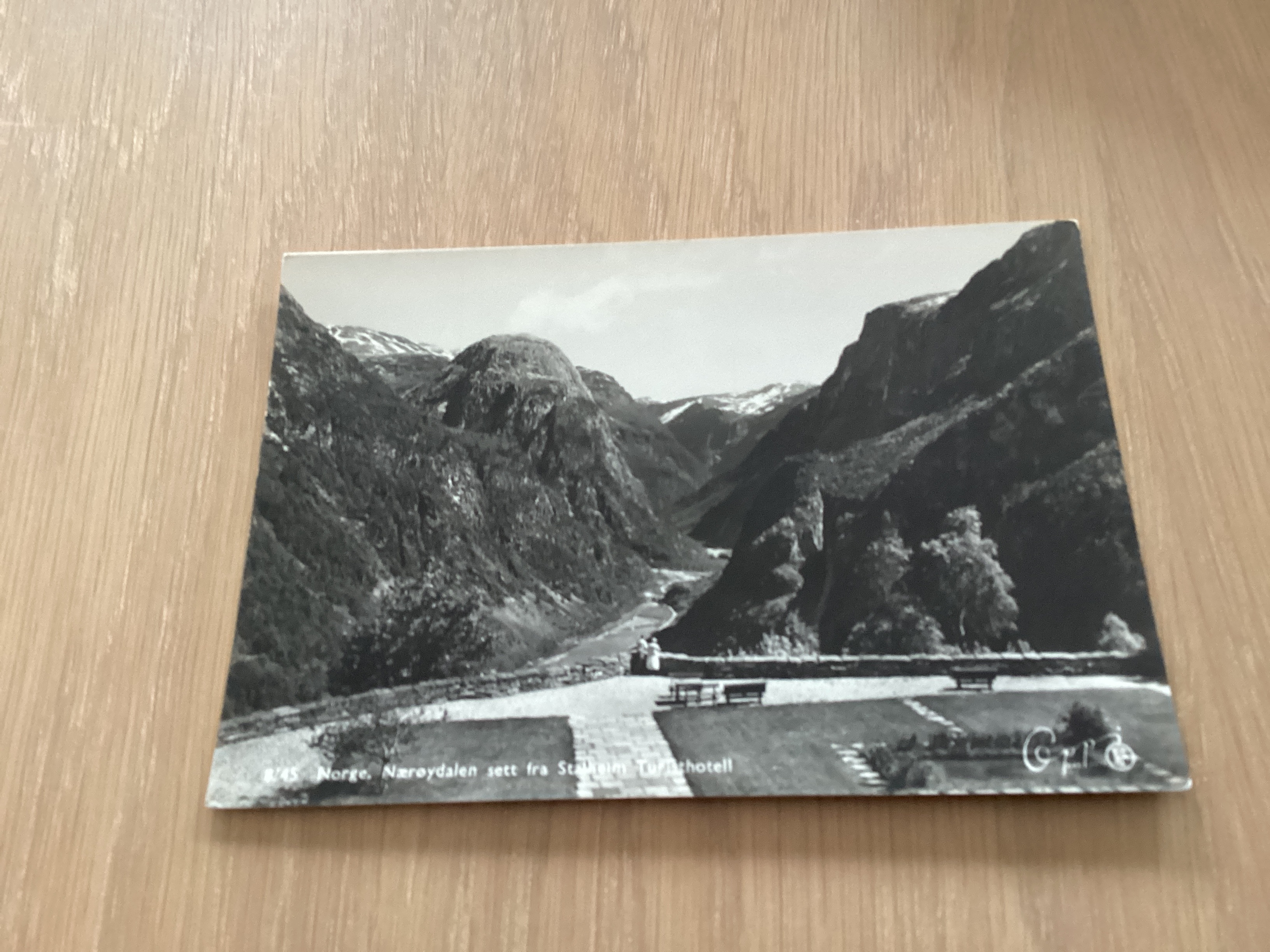 NÆRØYDALEN SETT FRA STALHEIM TURISTHOTELL