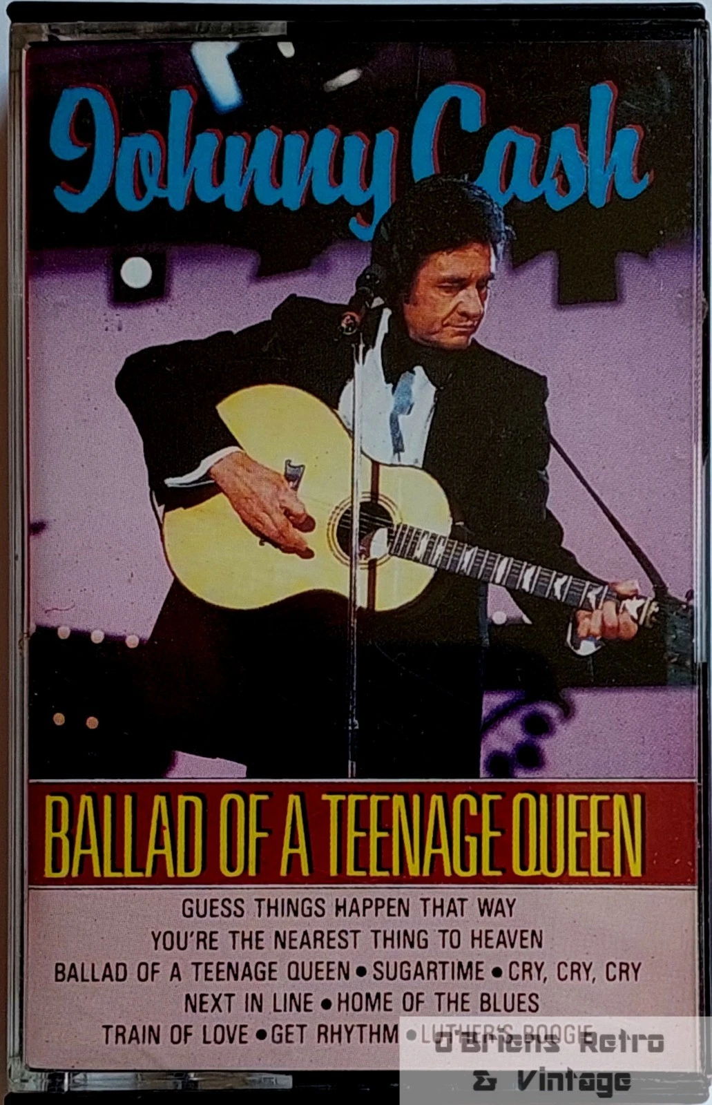 Johnny Cash - Ballad of a Teenage Queen - 1987 - Kassett