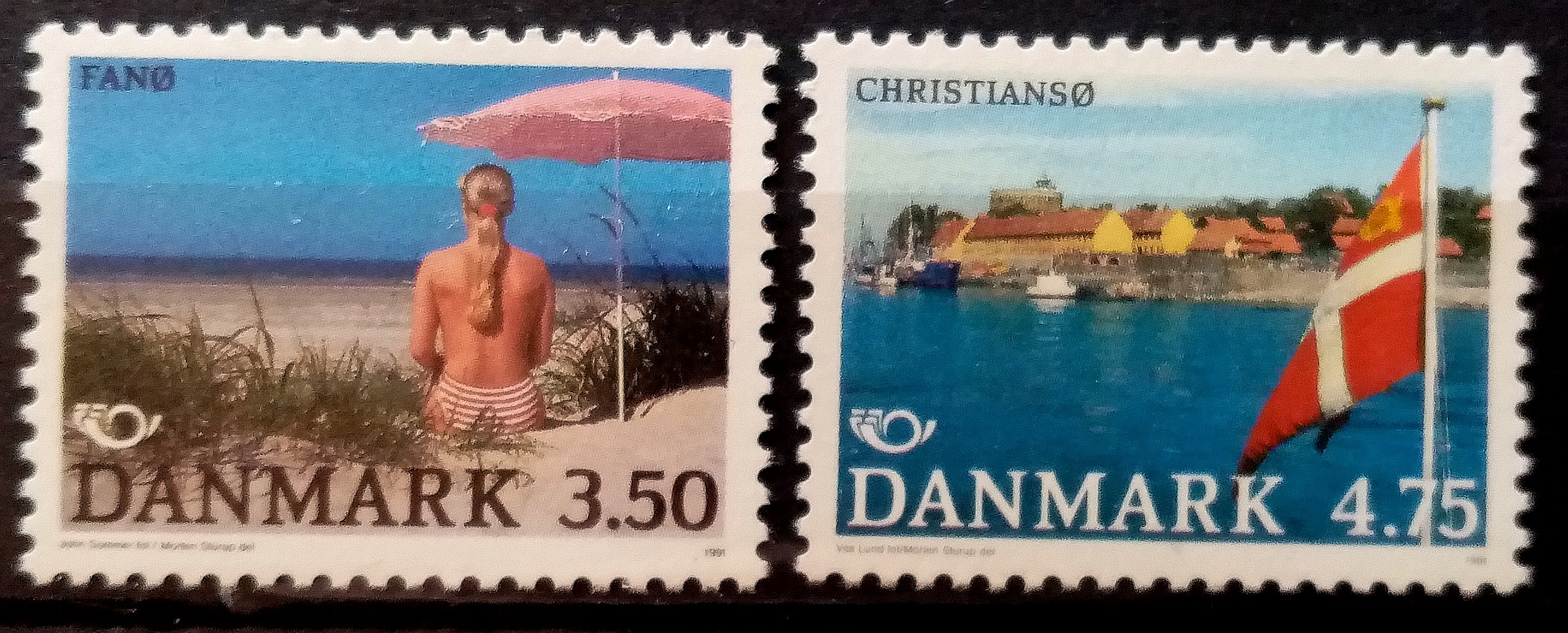 Danmark - Afa 993 - 94. Turistmål. (1991) **