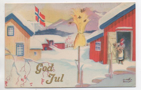 Mølbach Fugelnek småformat brukt 1940