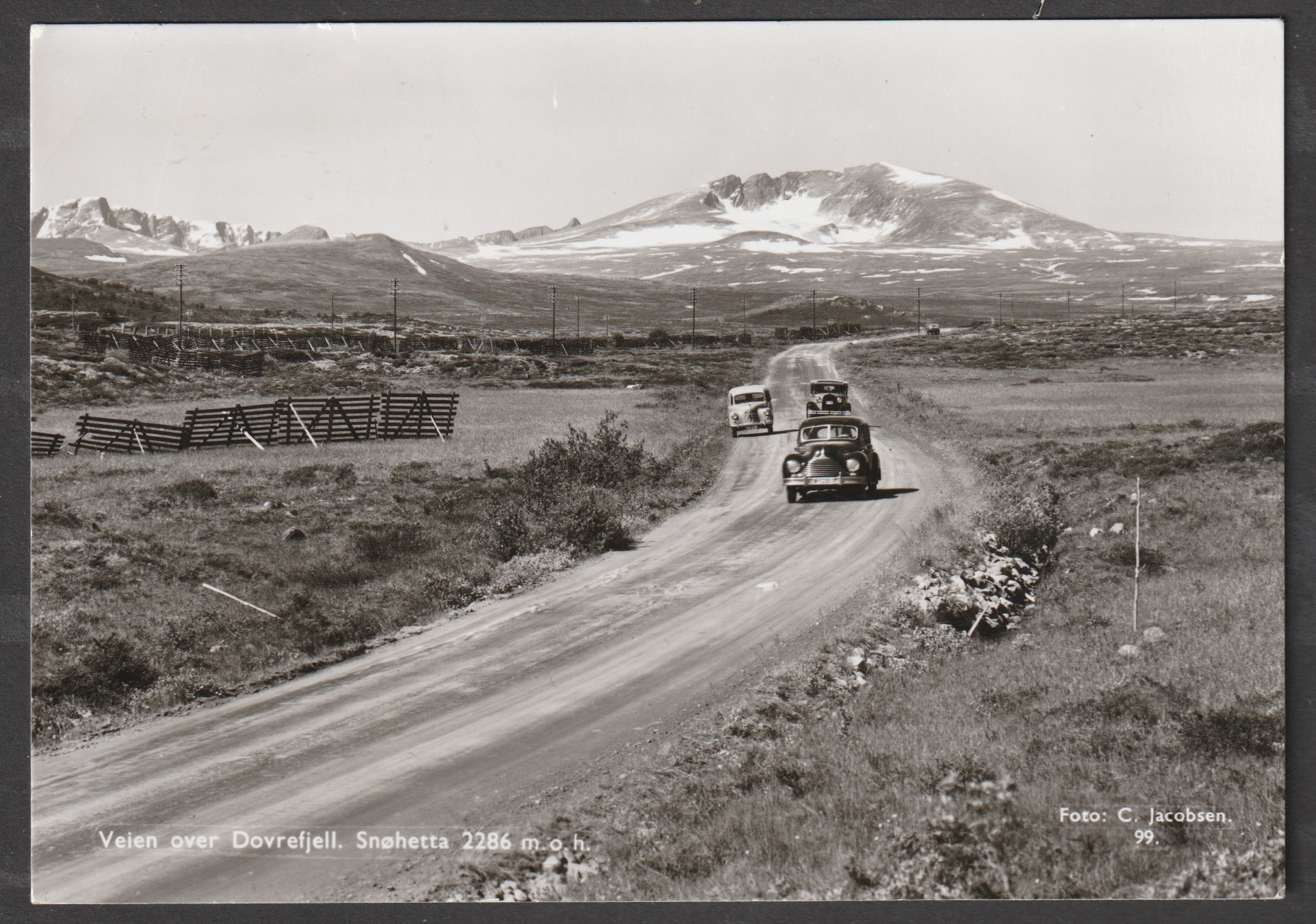 Veien over Dovrefjell. C. Jacobsen 99