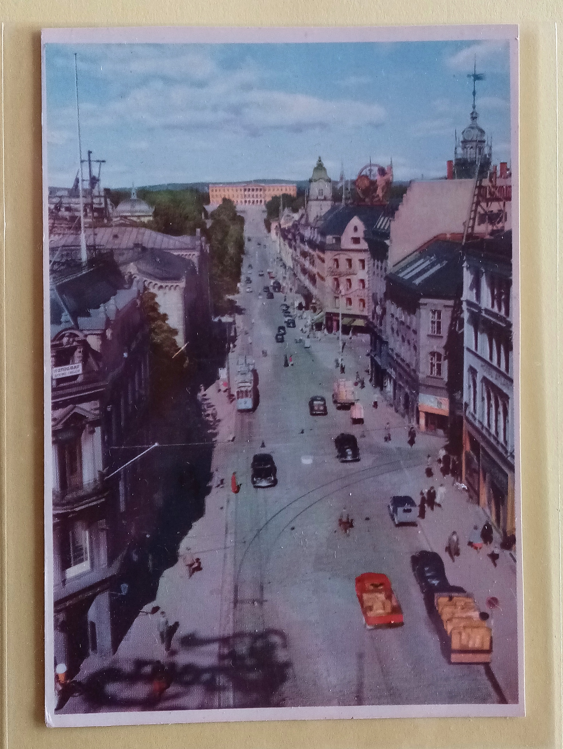 Norge - Oslo - Karl Johans gate.