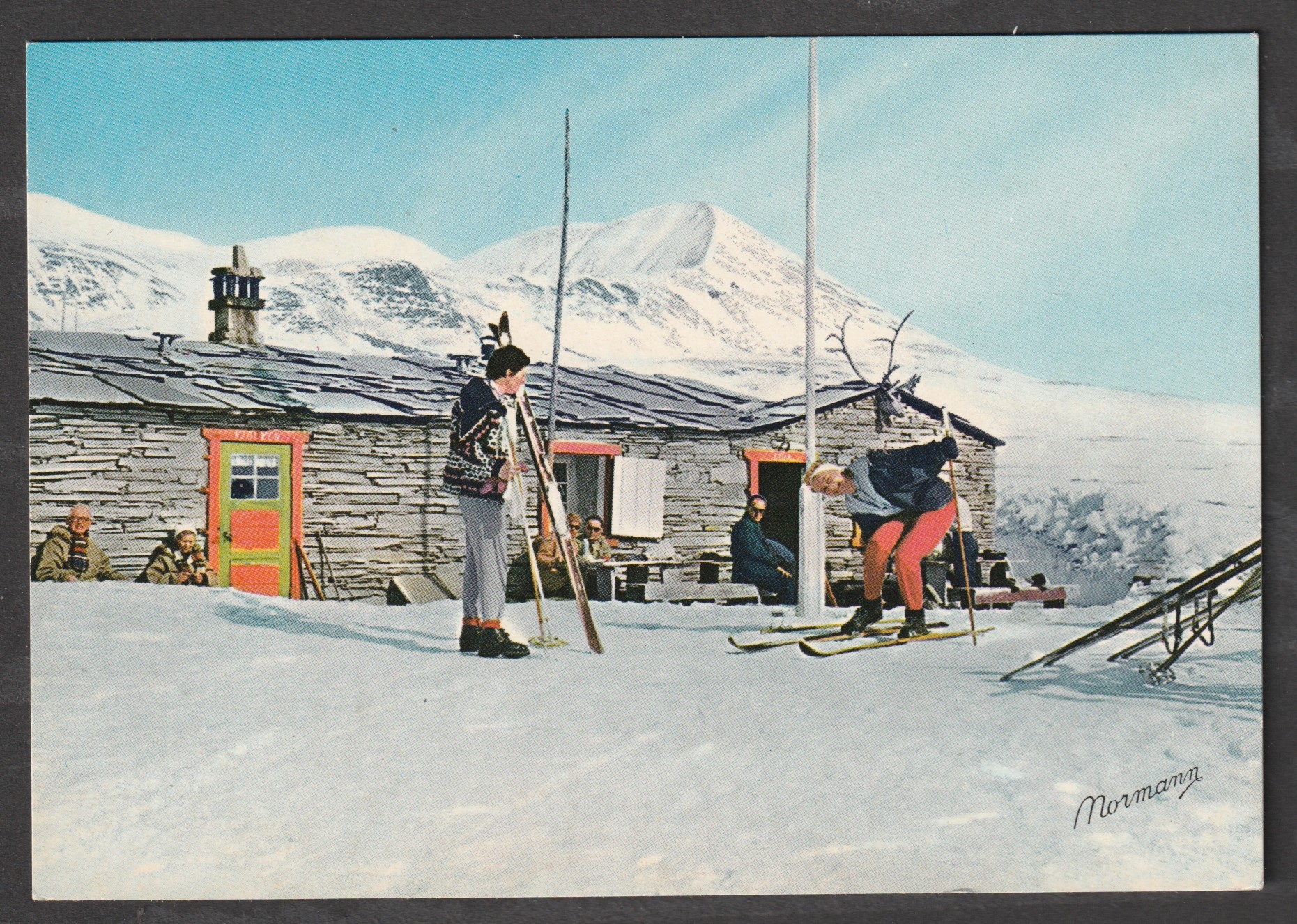 Peer Gynthytta. Normann G-7-13. Privat stpl. Steinbui