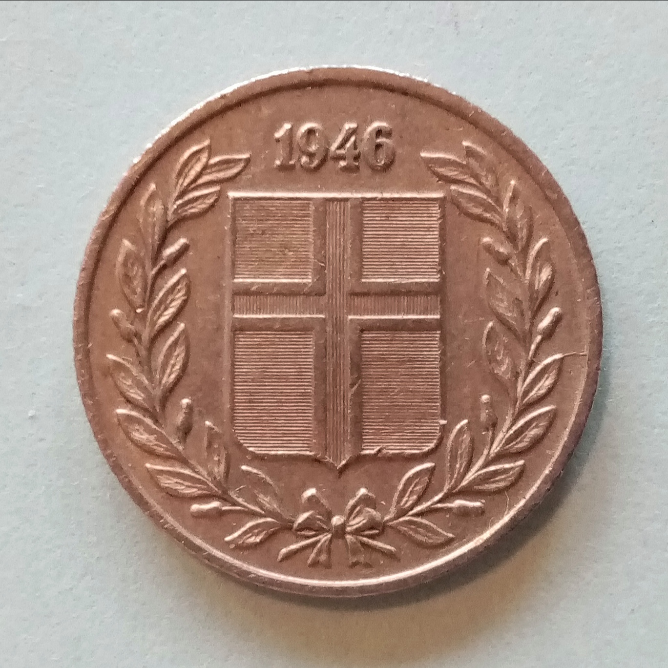 Island - 25 Aurar 1946.