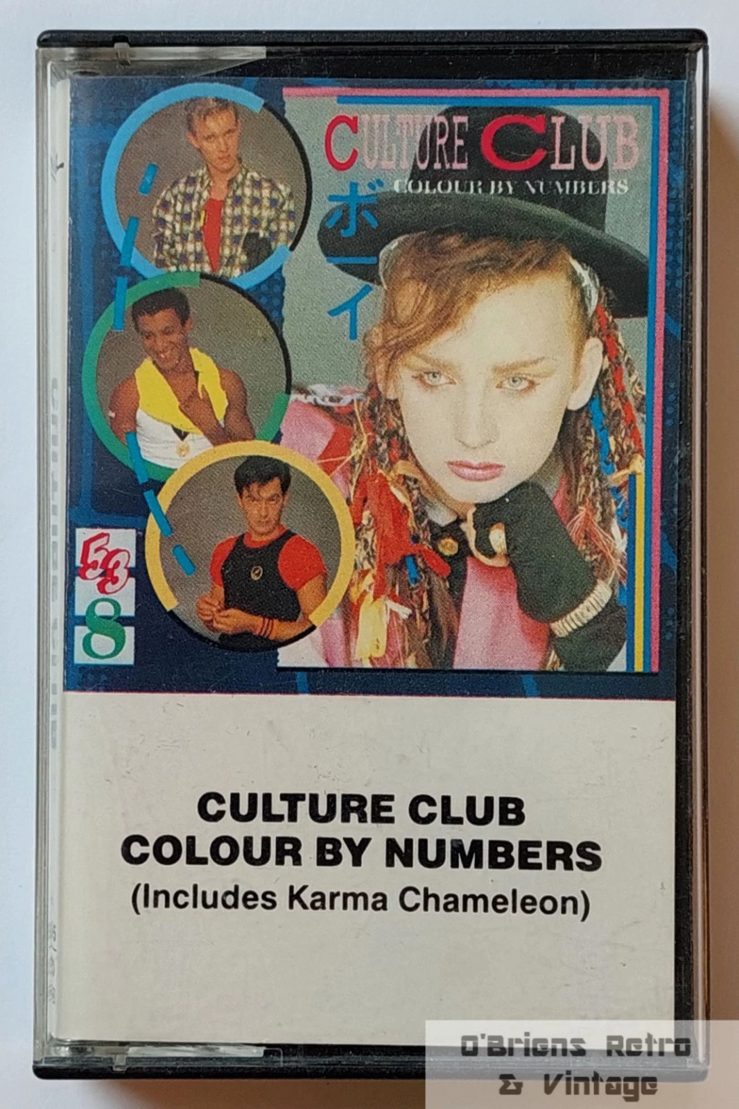 Culture Club - Colour by Numbers - Virgin Records - 1983 - Kassett