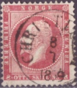 NK 5. PENT RUNDSTEMPLA.    (350,-)