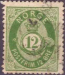 NK 26. PENT LETTSTEMPLA.    (160,-)