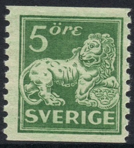 Sverige Afa: 189 - Løvemerke **