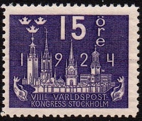 Sverige Afa: 161 - Verdenspostkongress **