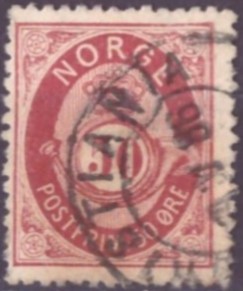 NK 30. PENT RUNDSTEMPLA.    (100,-)