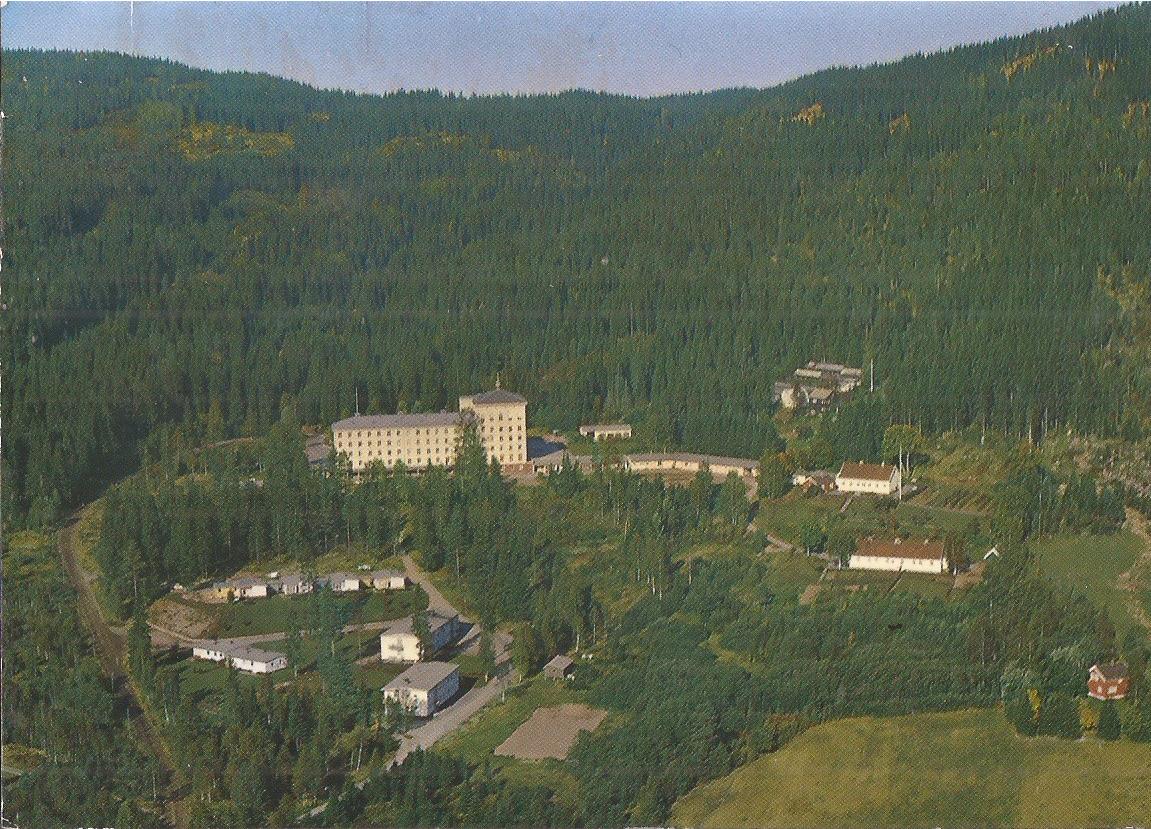 Postkort - Glitre sanatorium -