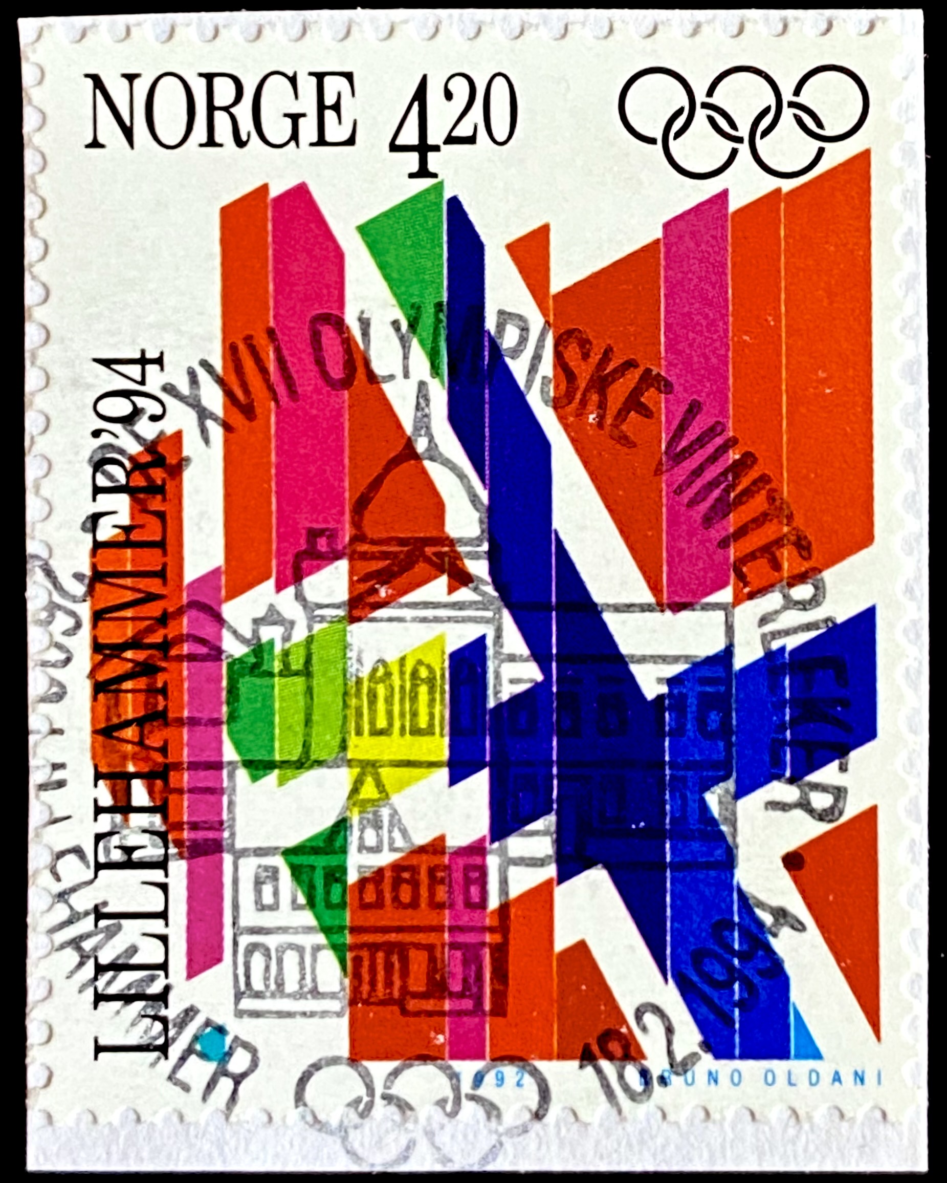 NK 1155 Stemplet Lillehammer 18.2.94