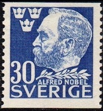 Sverige Afa: 332 - 50 året for Alfred Nobels død **
