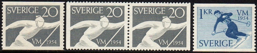Sverige Afa: 394-95 + par - Ski verdensmesterskaper **