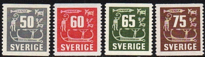 Sverige Afa: 402-05 - Helleristninger **