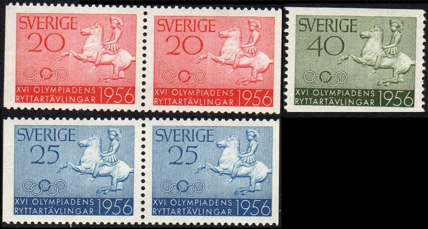 Sverige Afa: 421 + 2 par - Rideolympiade i Stockholm **