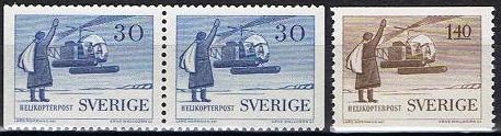 Sverige Afa: 440Cv&Ch + 441 - 10 års helikopterpost **