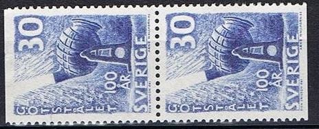 Sverige Afa: 447Co&Cn - Bessemerstålet 100 år **