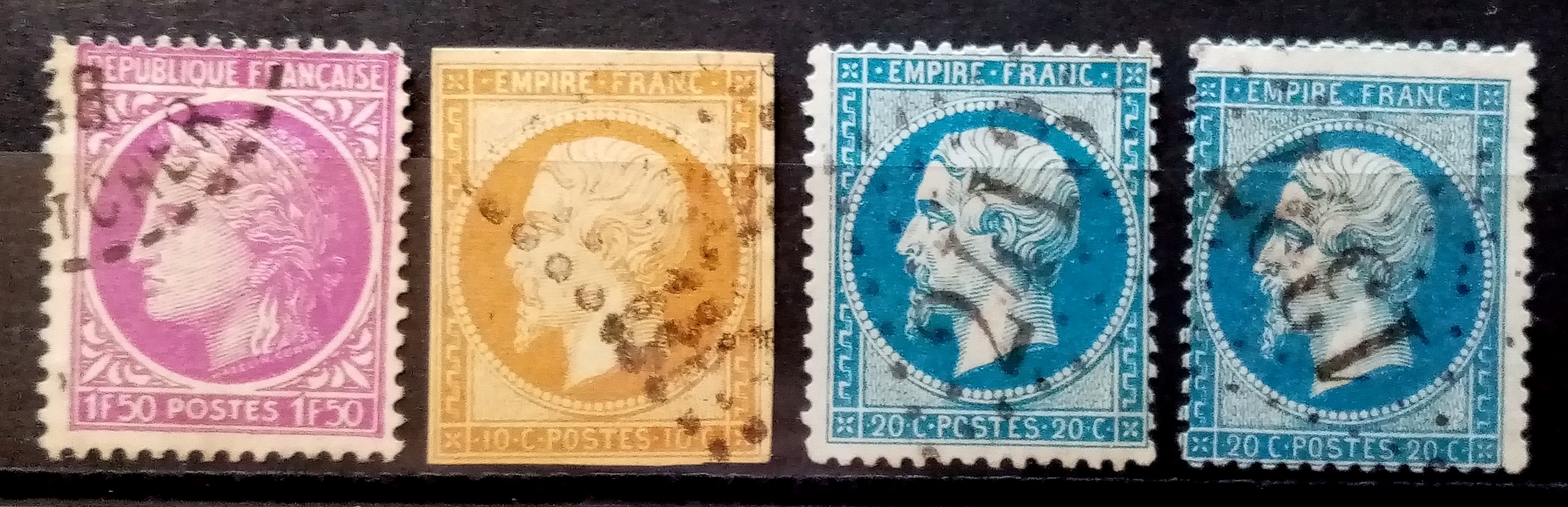 Frankrike lott - Gudinnen Ceres og Napoleon III. (1850 - 70)