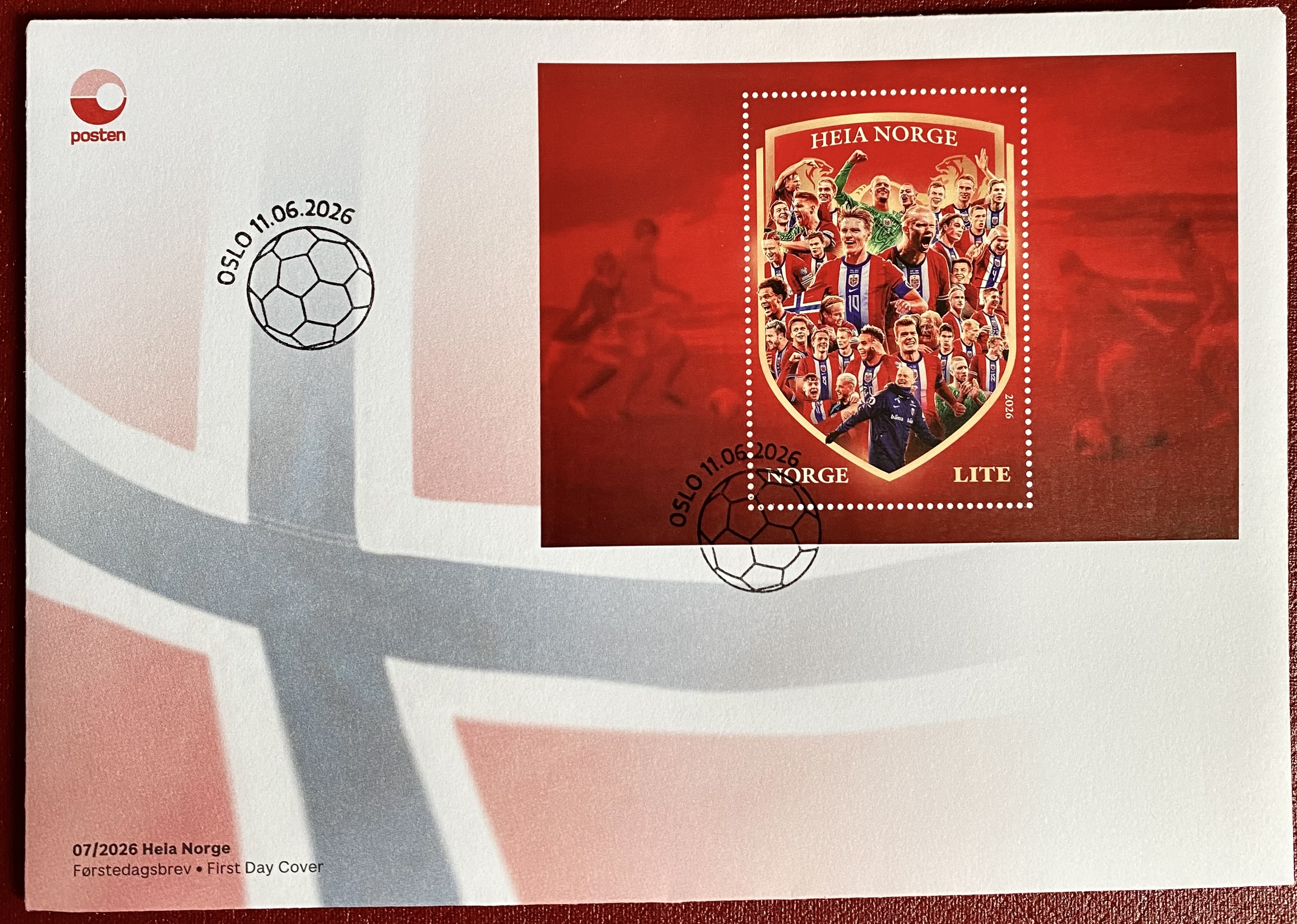 FDC NK 2170 Vignett Posten