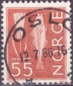 NK 523. PENT FULLSTEMPLA=OSLO 12-7-66=