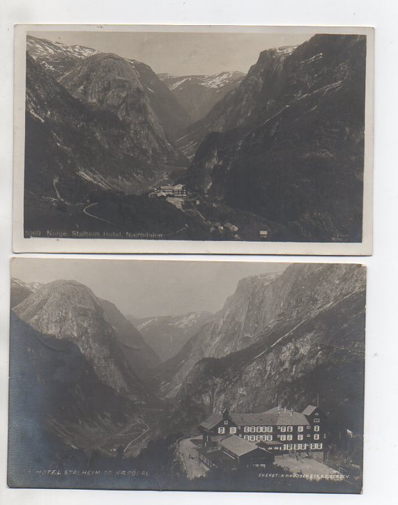 Stalheim 2 småformat brukt 1918