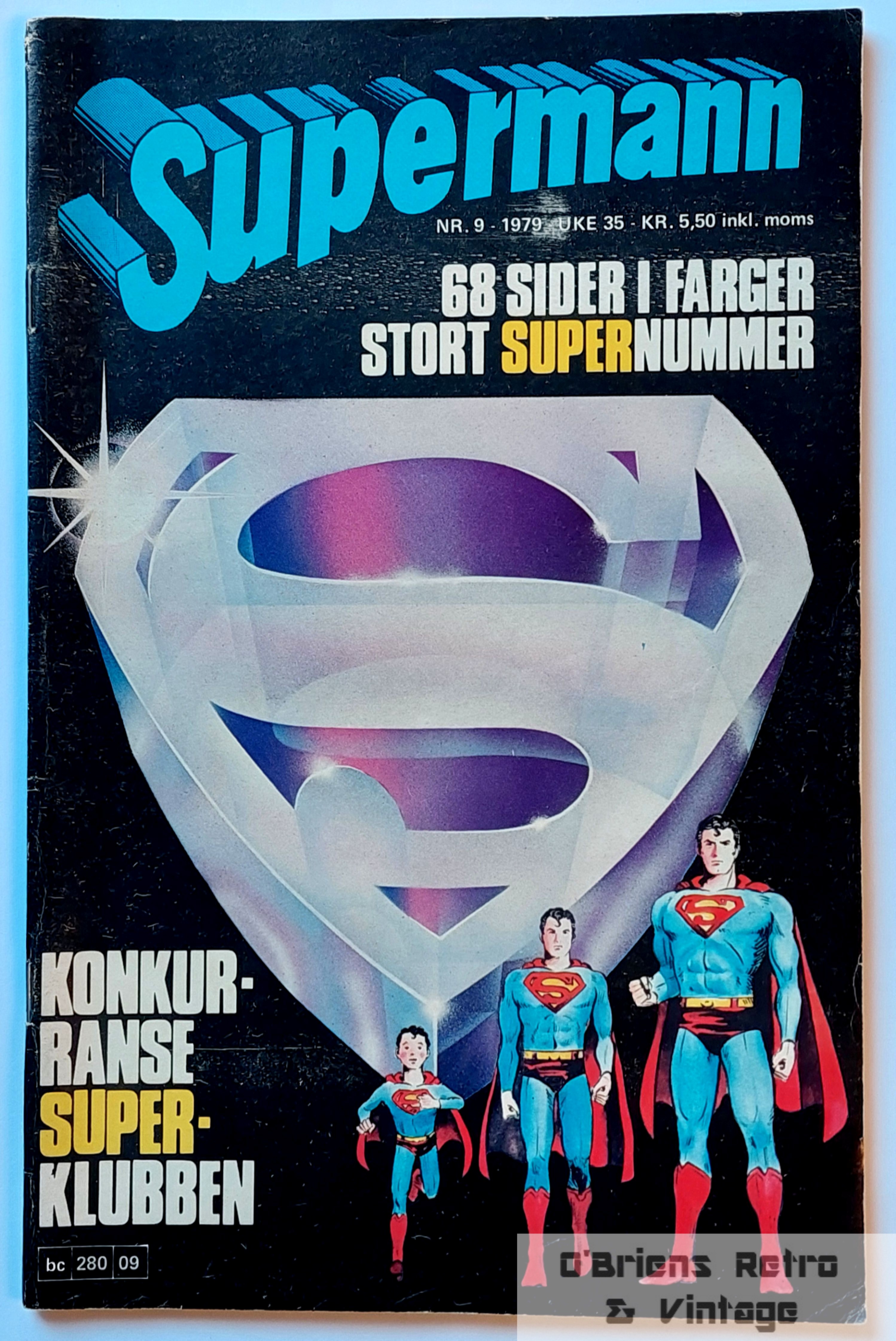 Supermann - 1979 - Nr. 9 - Galaktisk supernummer