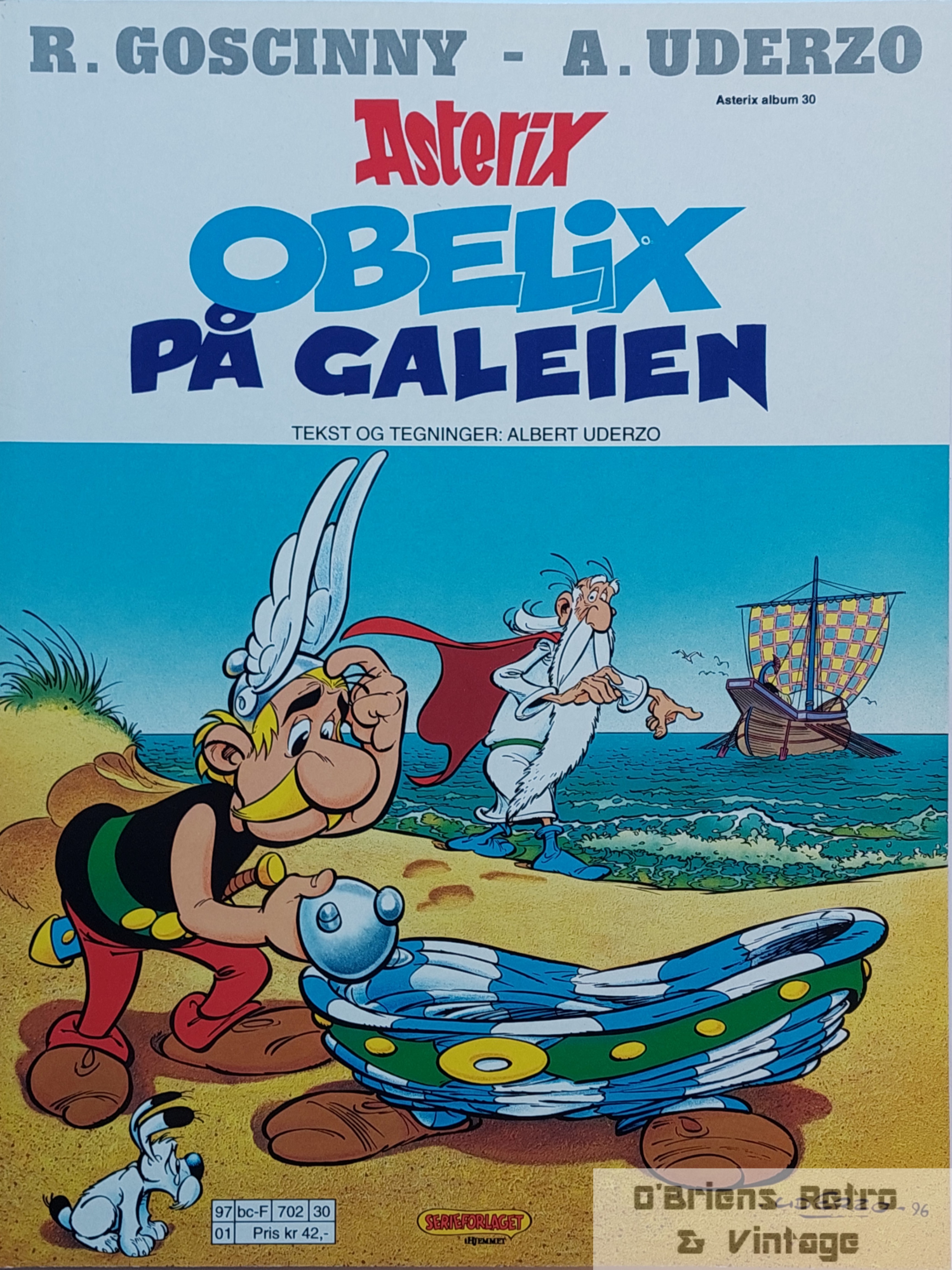 Asterix - Album nr. 30 - Obelix på galeien - 1996