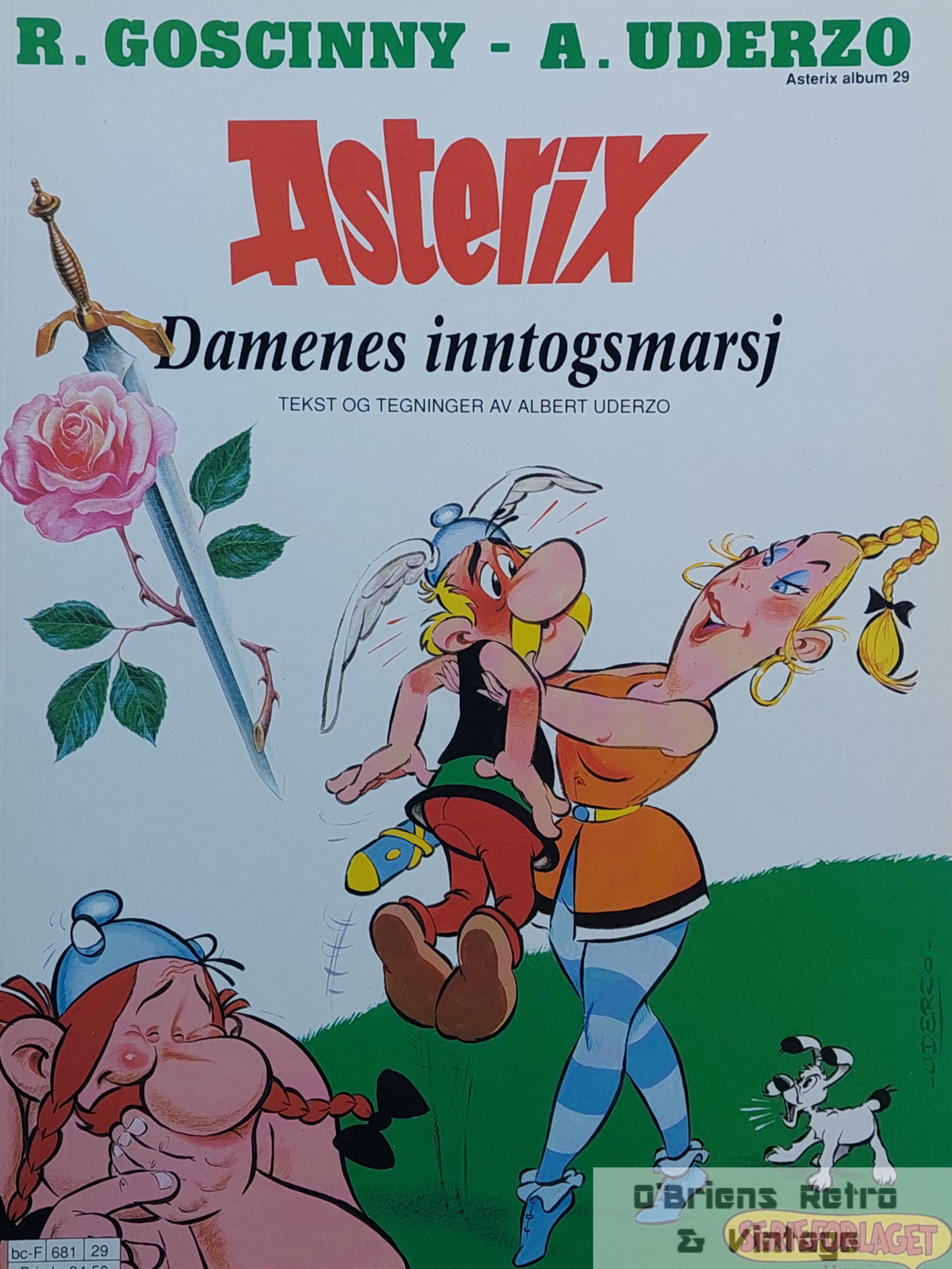 Asterix - Album nr. 29 - Damenes inntogsmarsj - 1991