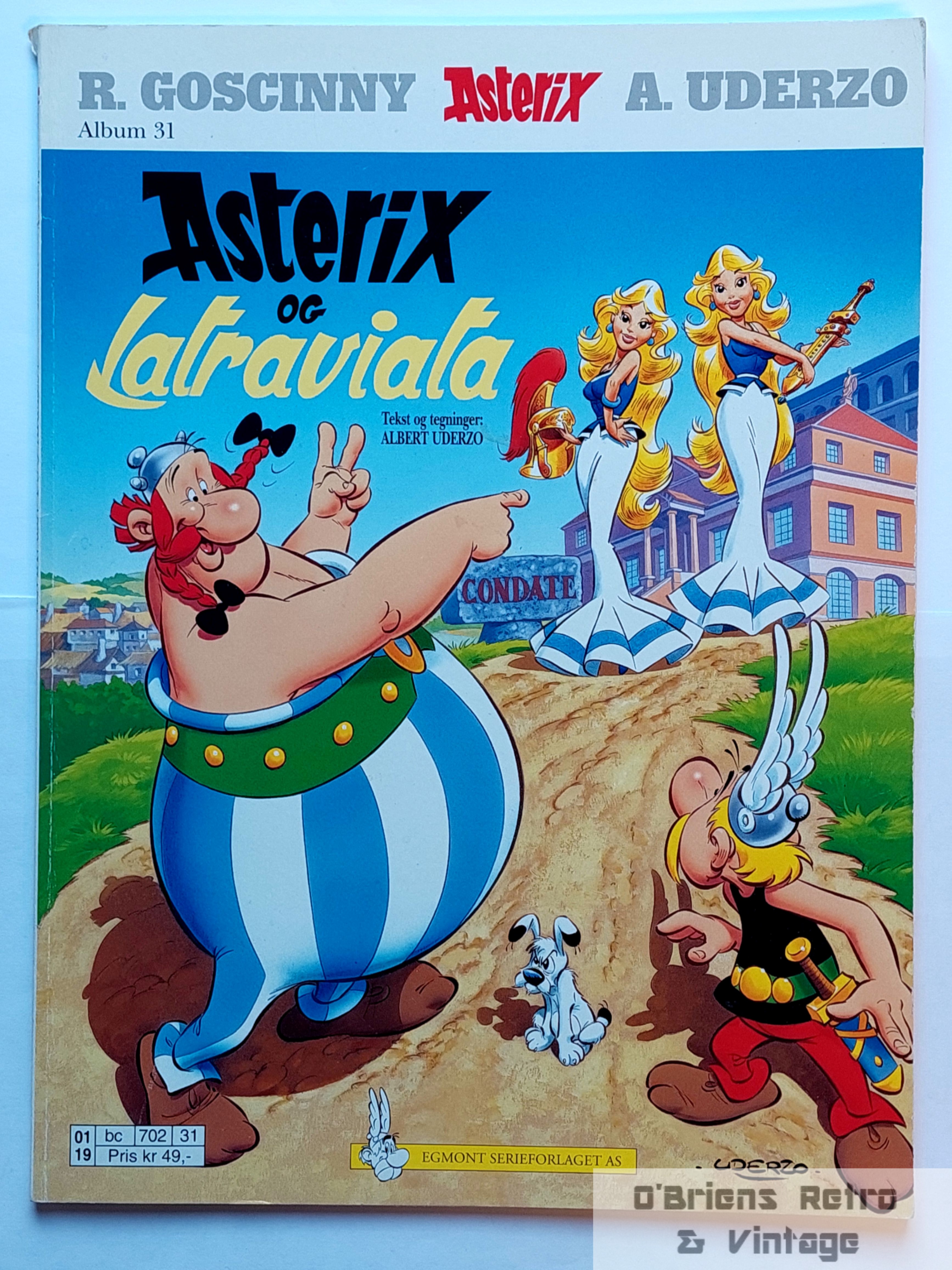 Asterix - Album nr. 31 - Asterix og Latraviata - 2001