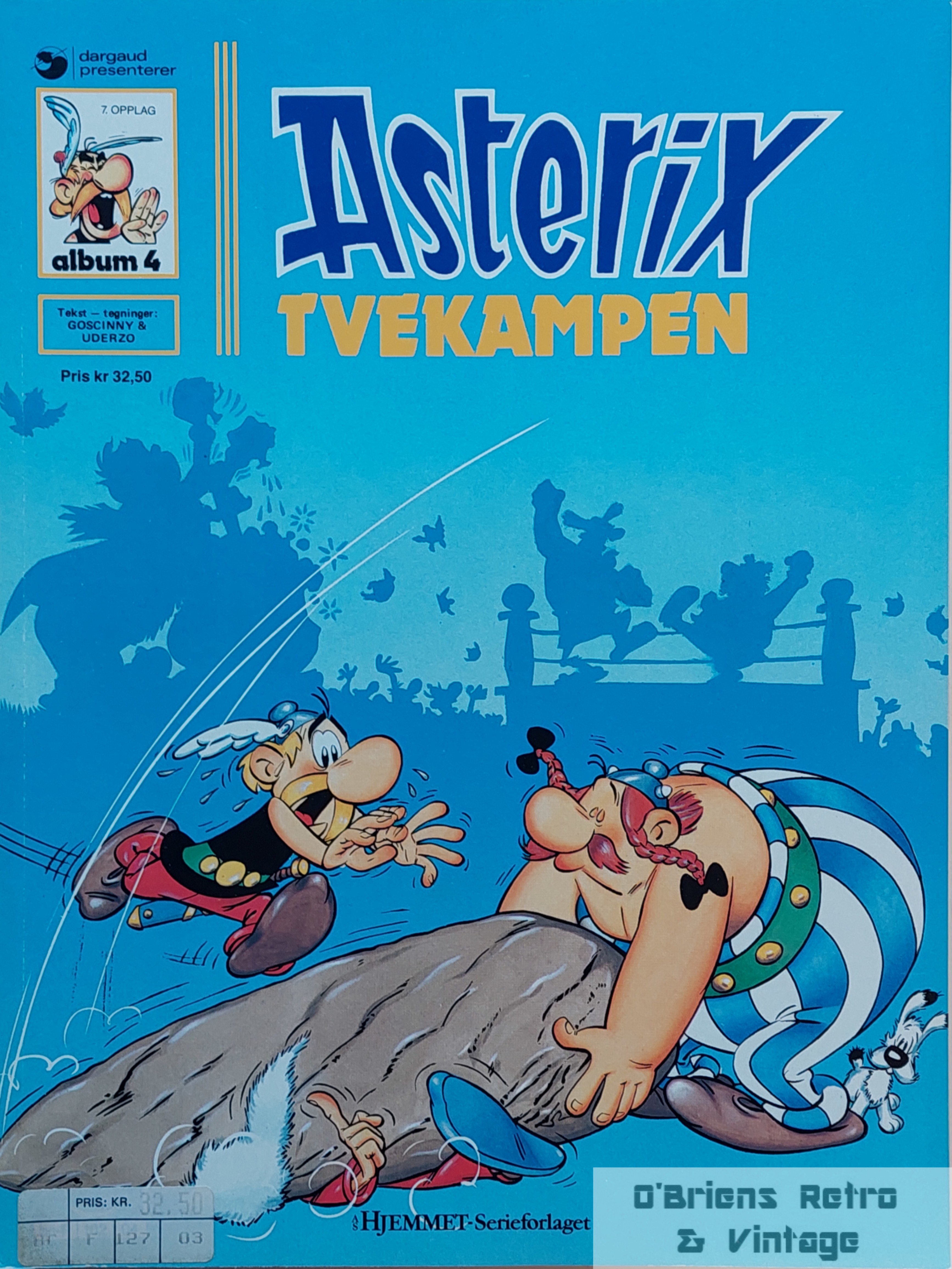 Asterix - Album nr. 4 - Tvekampen - 1989