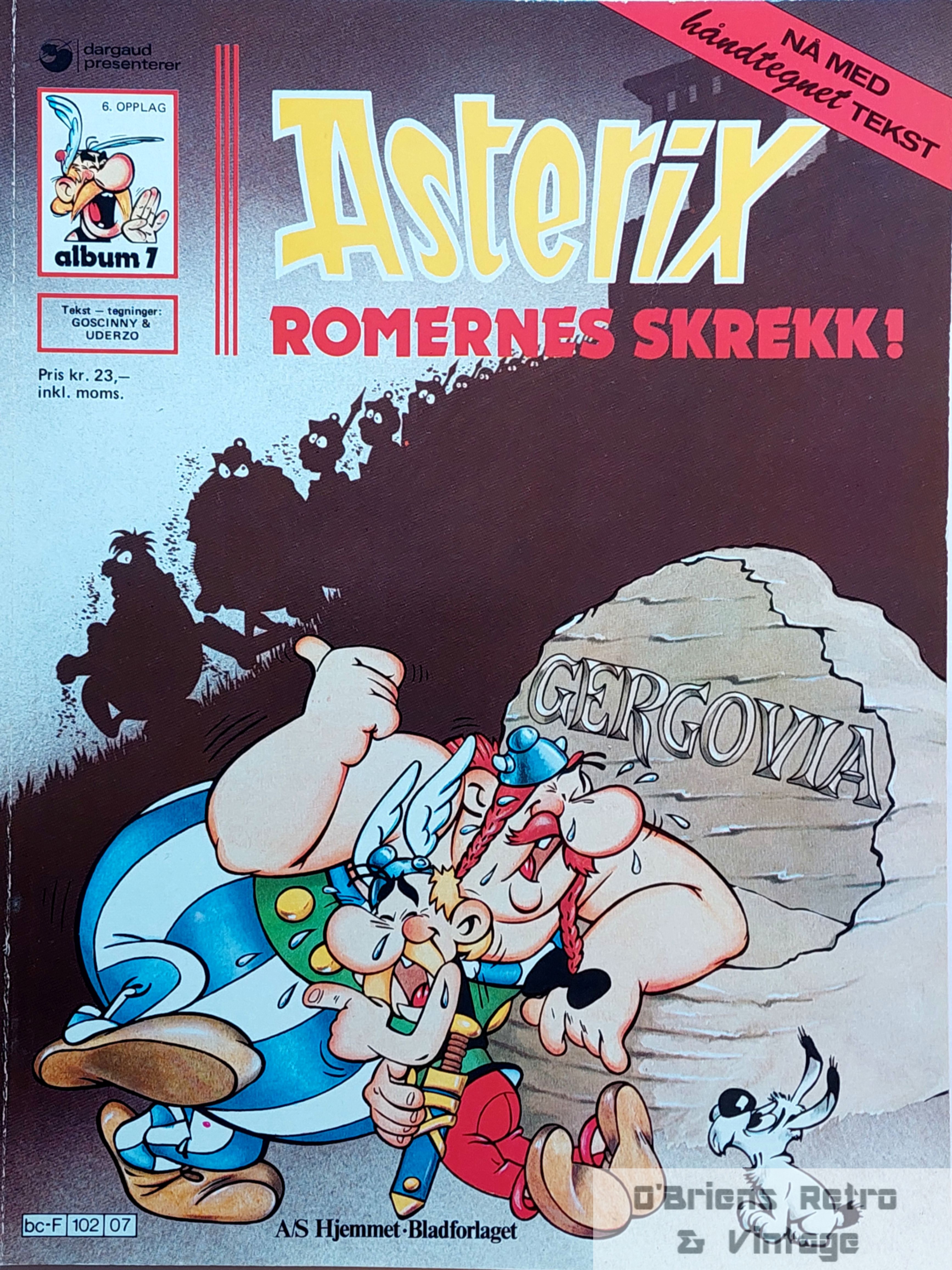 Asterix - Album nr. 7 - Romernes skrekk! - 1985