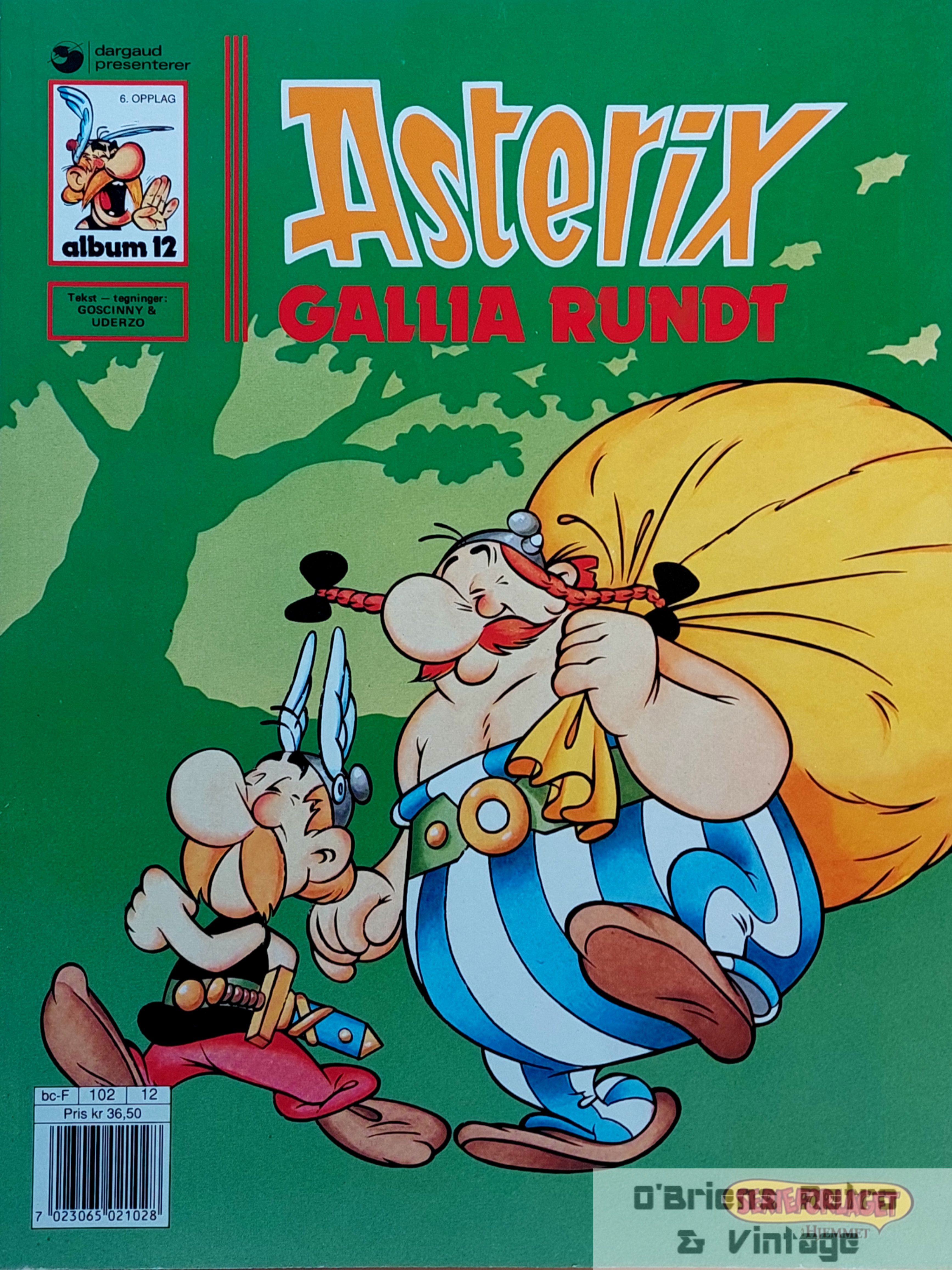 Asterix - Album nr. 12 - Gallia rundt - 1991