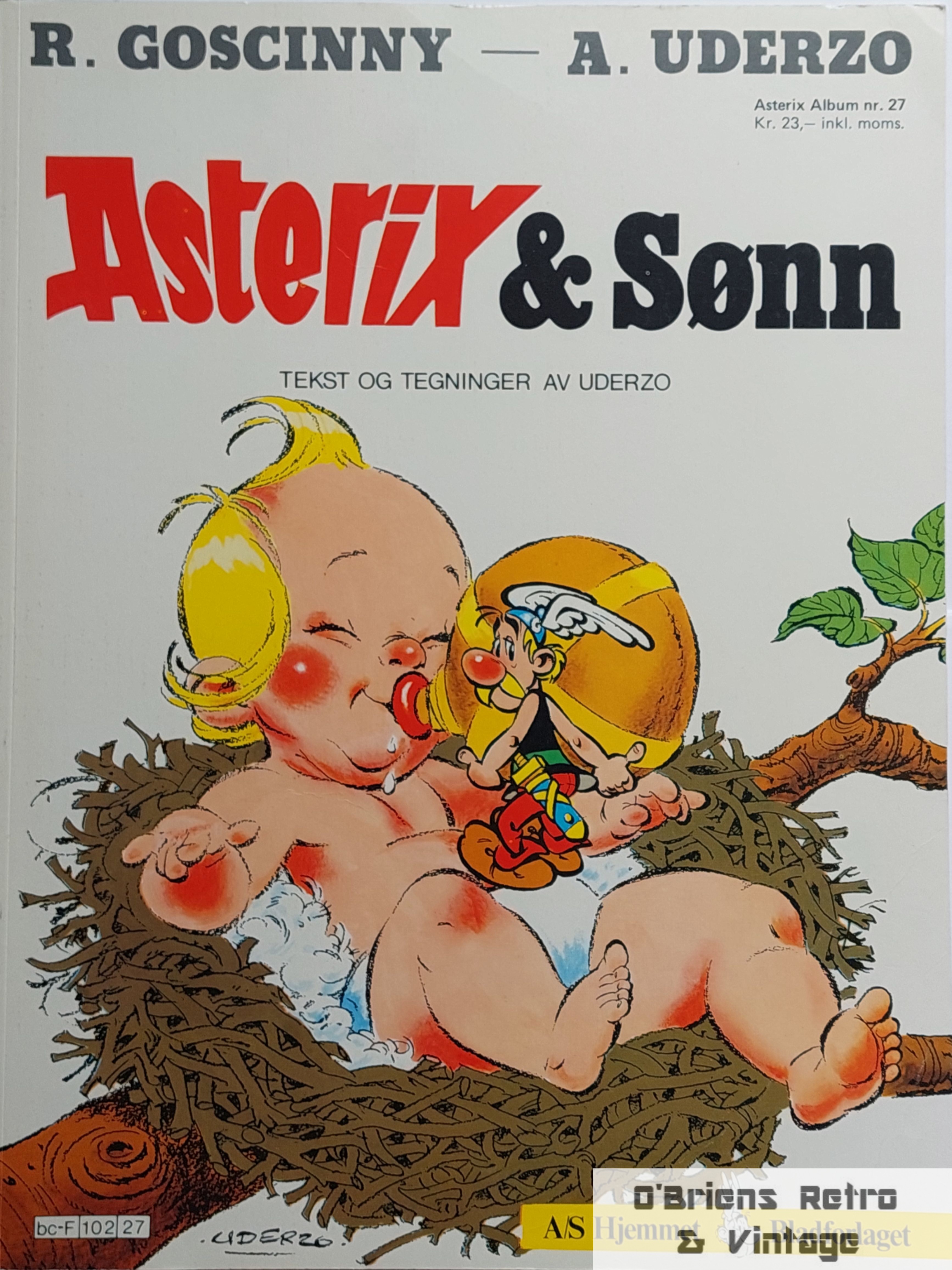 Asterix - Album nr. 27 - Asterix & Sønn - 1983