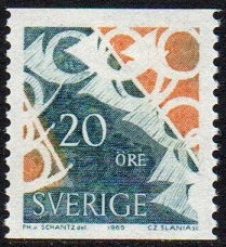 Sverige Afa: 539 - Ny posthorntegning **