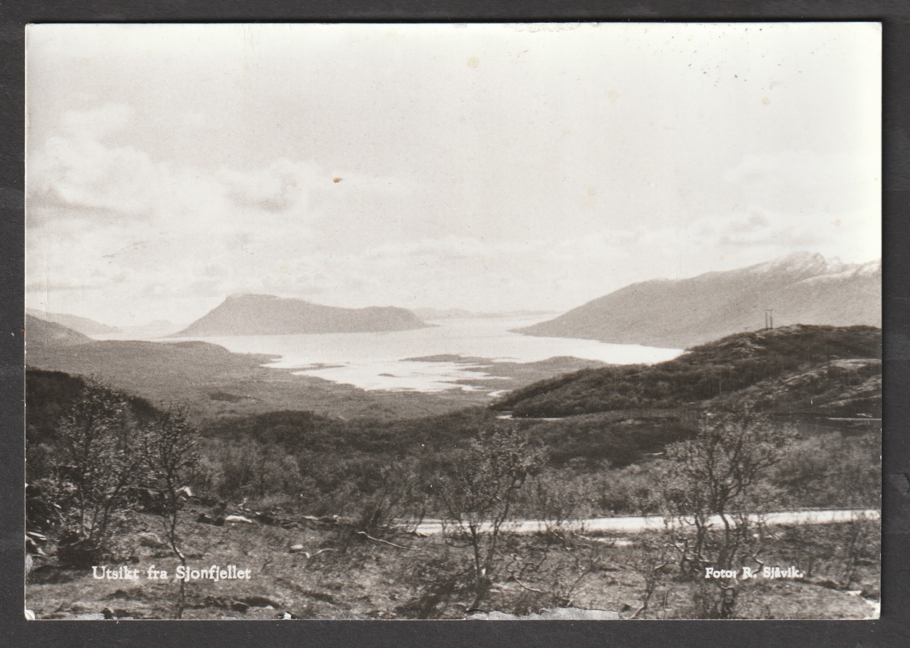 Utsikt fra Sjonfjellet. R. Sjøvik