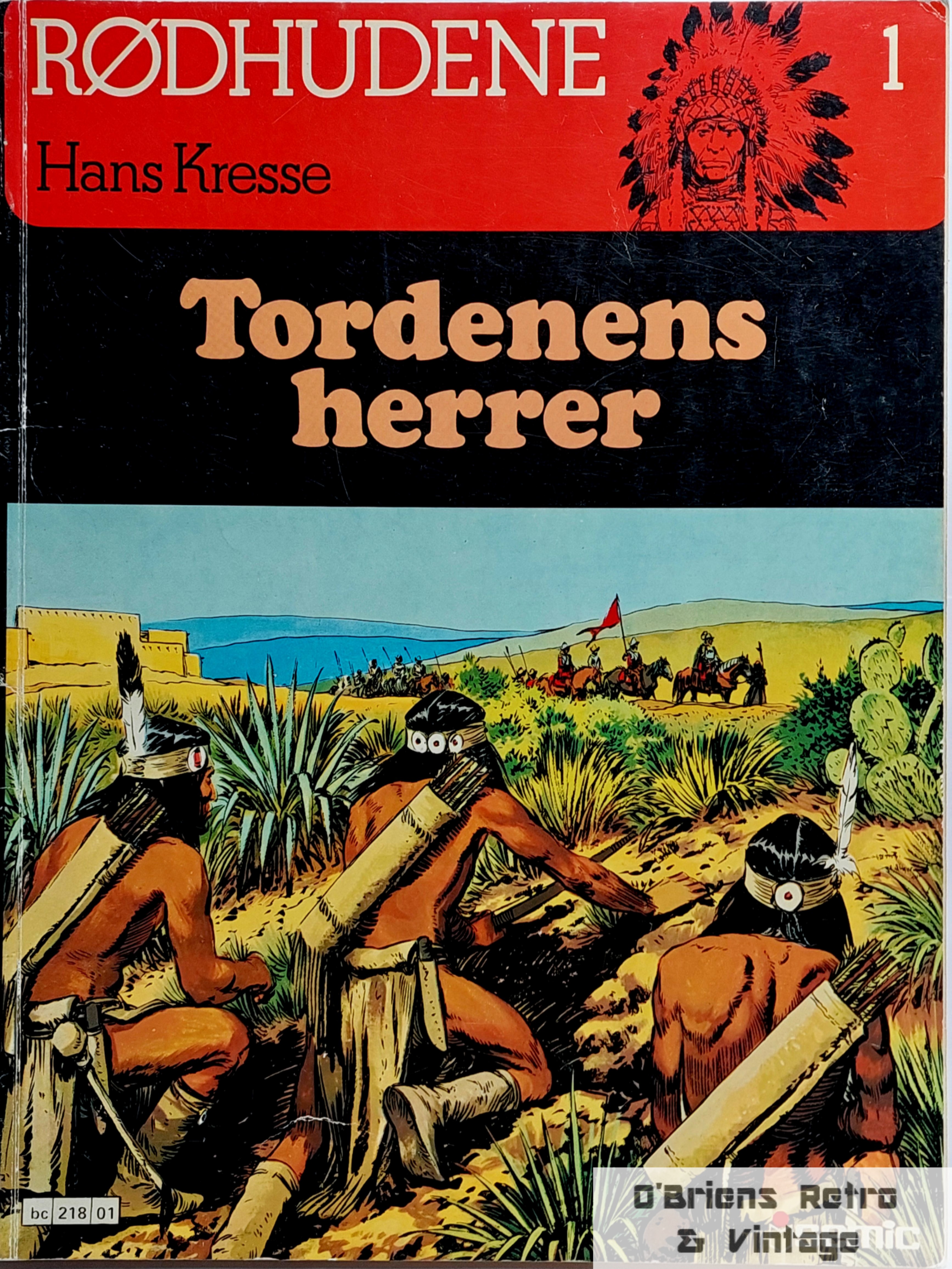 Rødhudene - Nr. 1 - Tordenens herrer - Hans Kresse - 1980