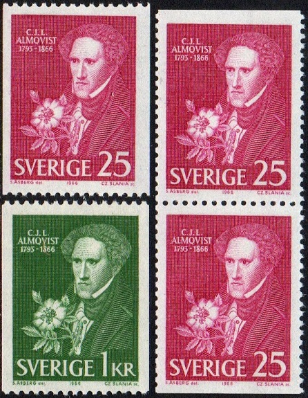 564-65 + par - C. J. L. Aimqvist død - 100 år **
