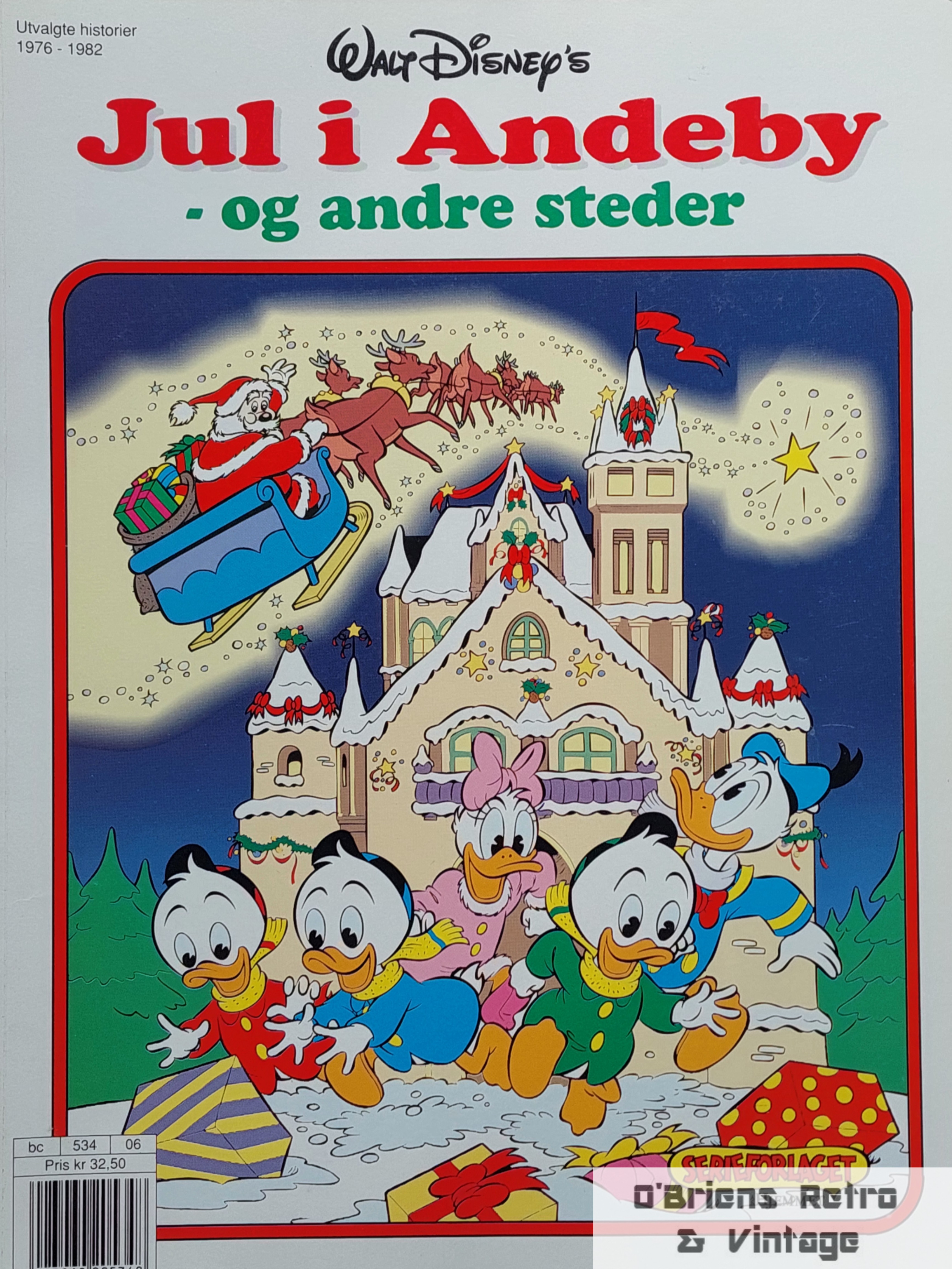 Jul i Andeby - og andre steder - Hjemmet-Serieforlaget - Disney - 1991