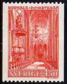 Sverige Afa: 582 - Uppsala domkirke **