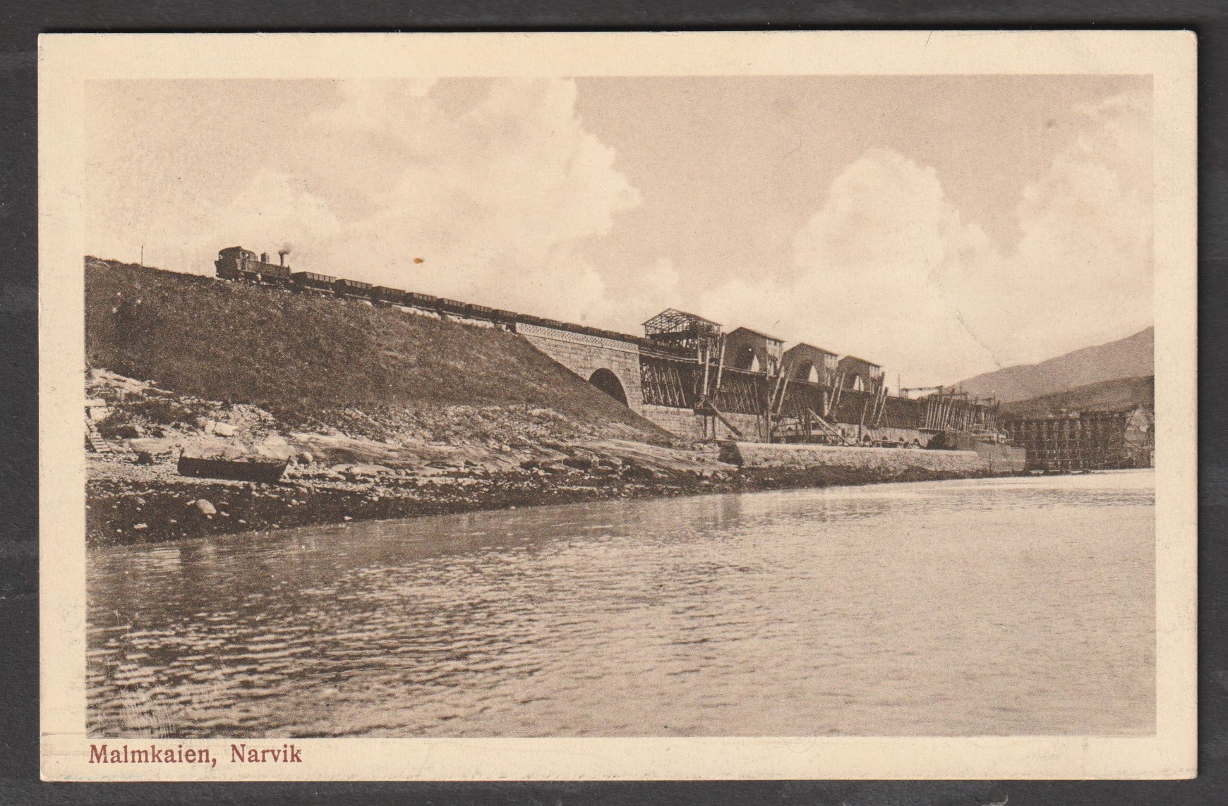 Malmkaien. Narvik. Julius Brekke 123