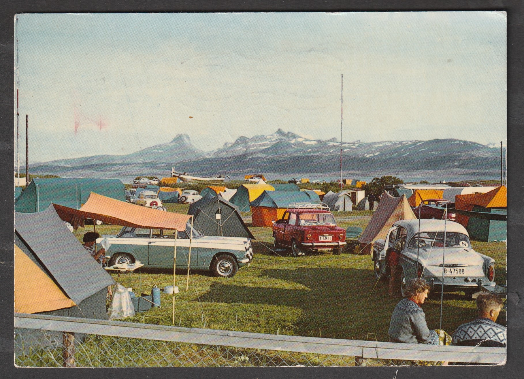 Bodø. Bodøsjøen Camping. Aune F-1611-3