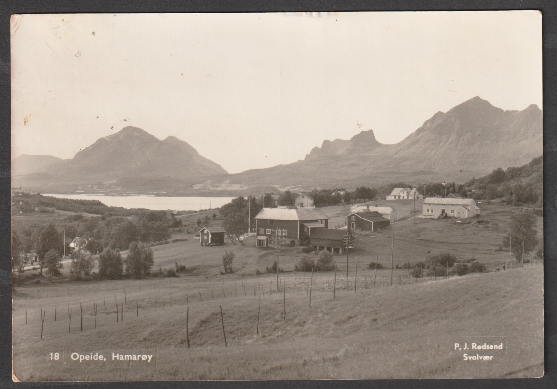 Opeide. Hamarøy. P.J. Rødsand
