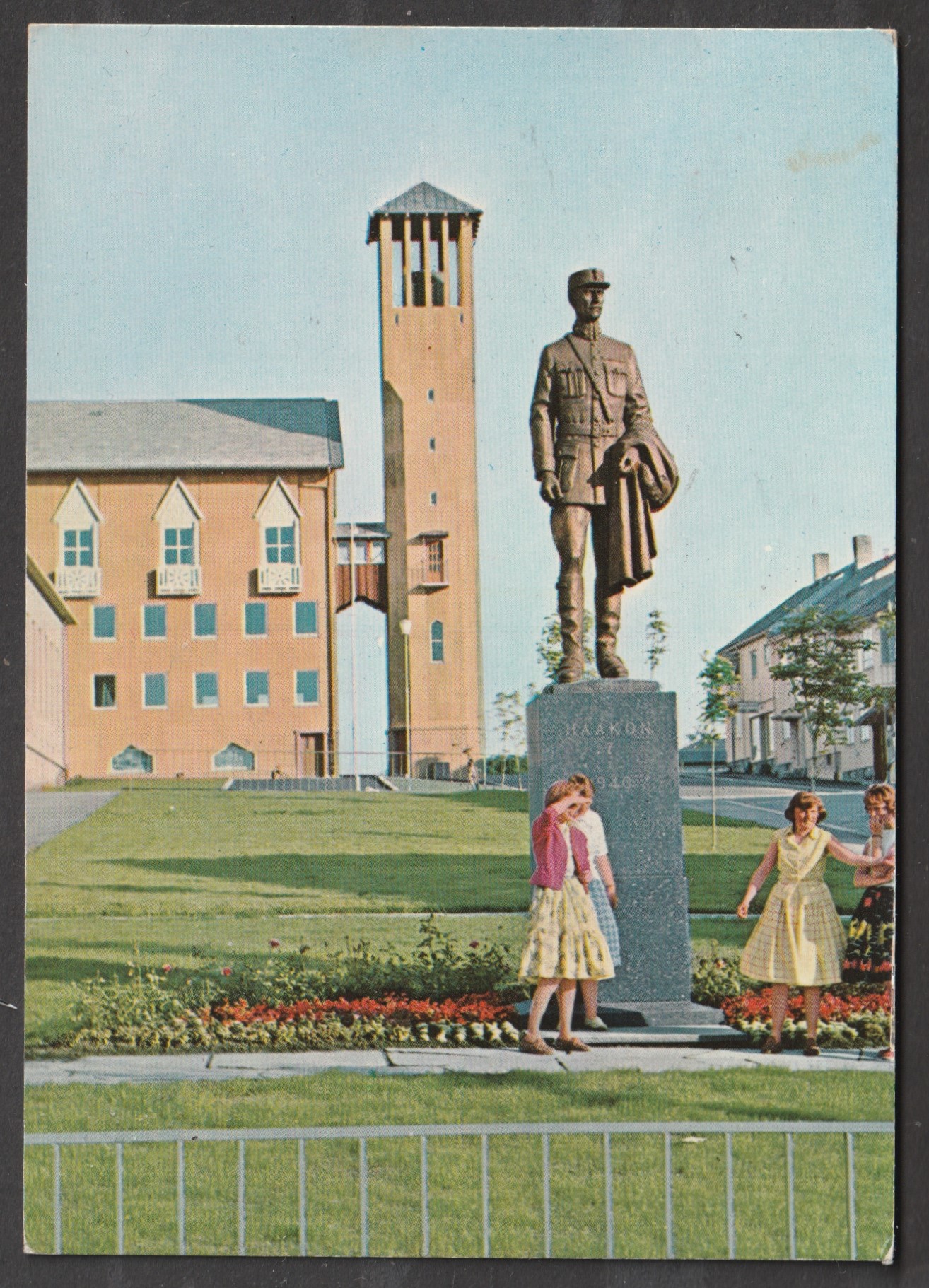 Bodø. Kongestatuen. Mittet 998/28
